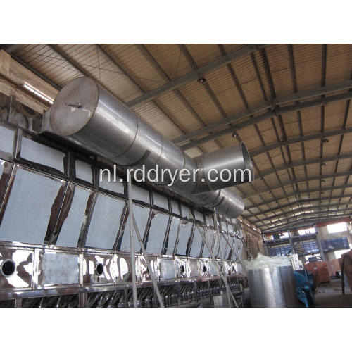 Continue Horizontale Fluid Bed Dryer Machinery